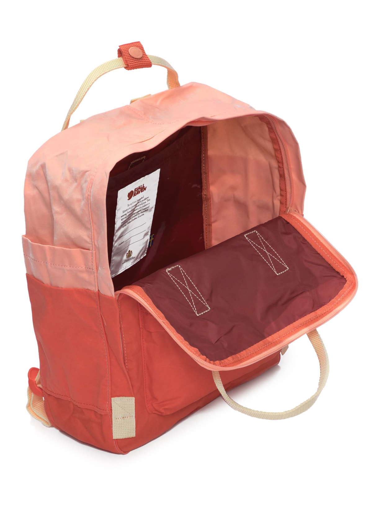 Mochila Feminina Kånken Art Laranja Fjällräven