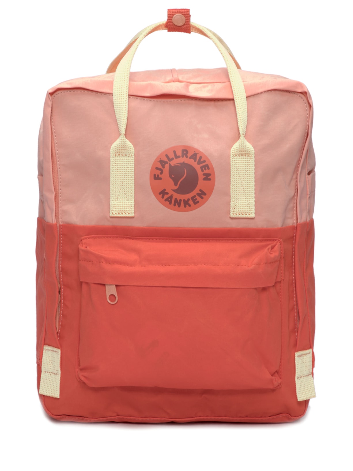 Mochila Feminina Kånken Art Laranja Fjällräven