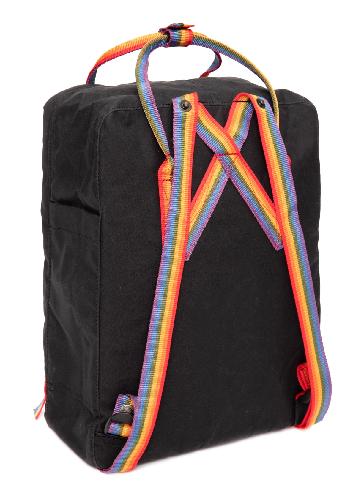 Mochila Feminina Kånken Rainbow Preto Fjällräven