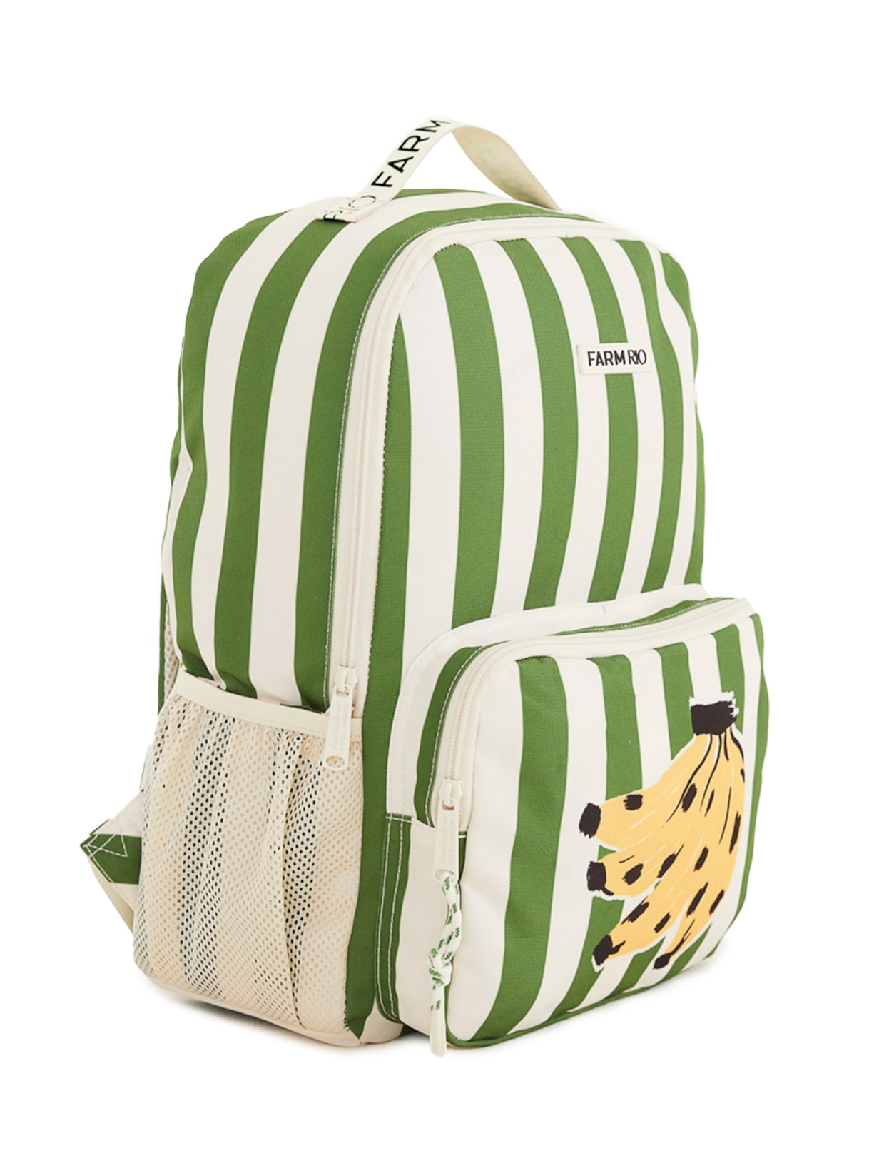 Mochila Feminina Me Leva Banana Tropical Verde Farm Etc