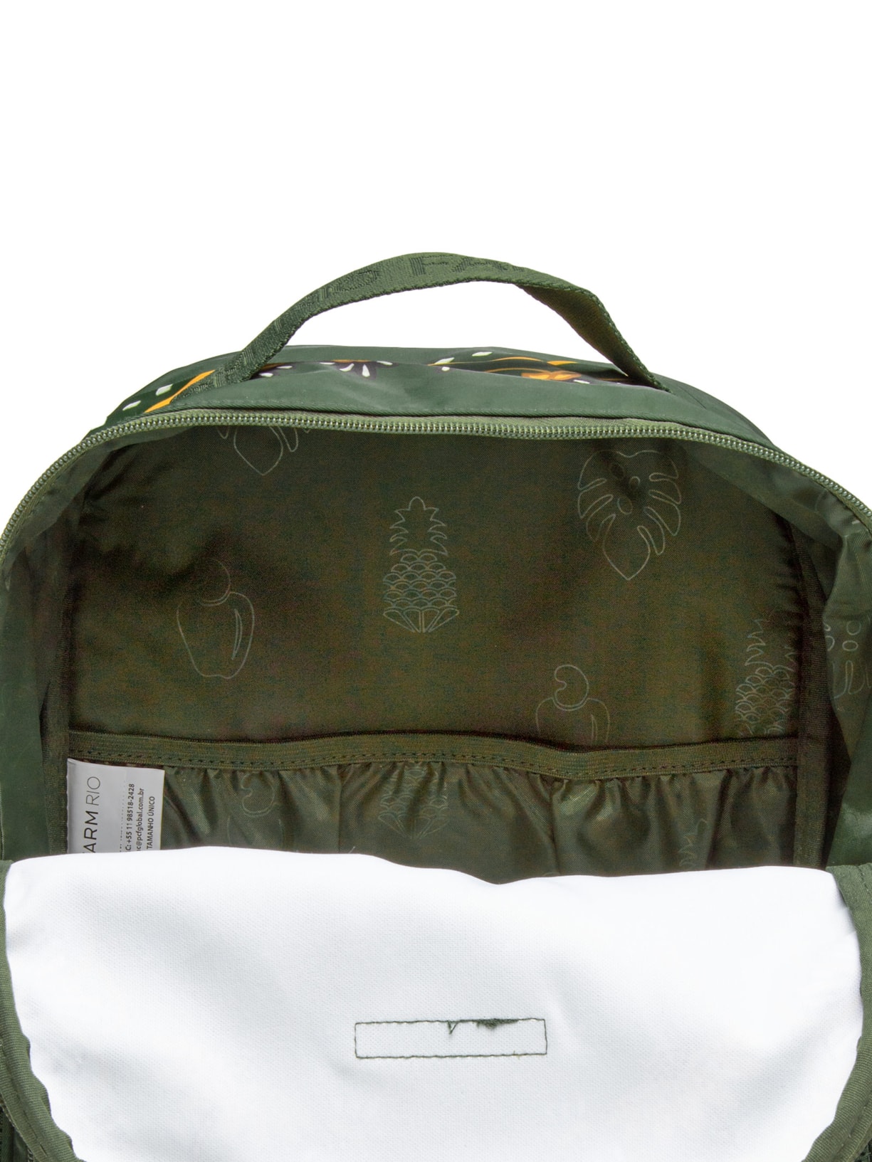 Mochila Feminina Me Leva Doce Onça Verde Farm Etc