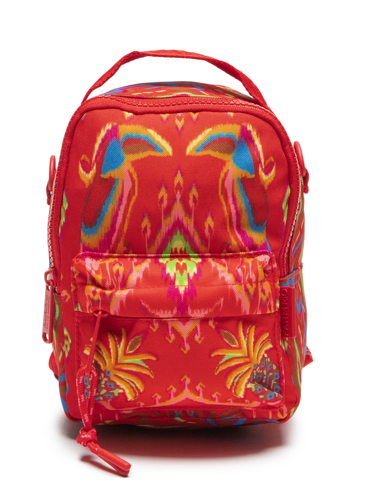 Mochila Feminina Mini Borogodó Summer Ikat - Vermelho