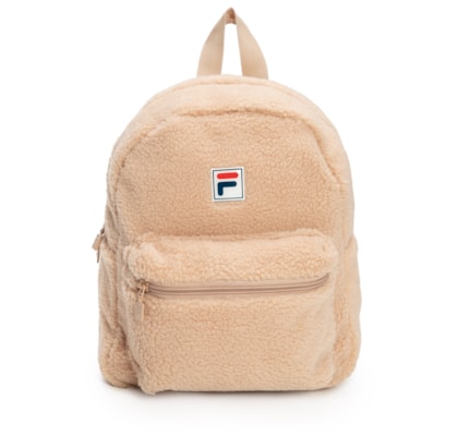 Mochila Feminina Mini Sherpa - Bege