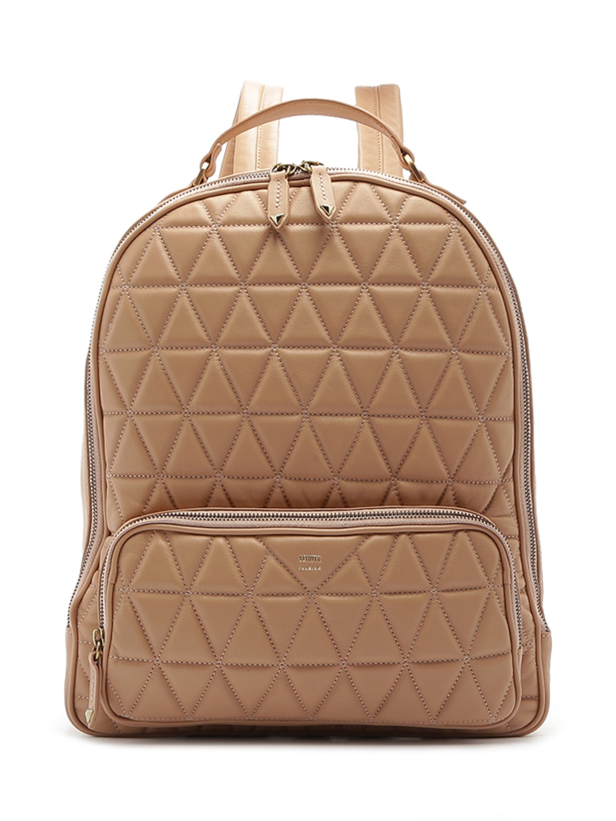 Mochila Feminina New 944 Matelassê - Bege