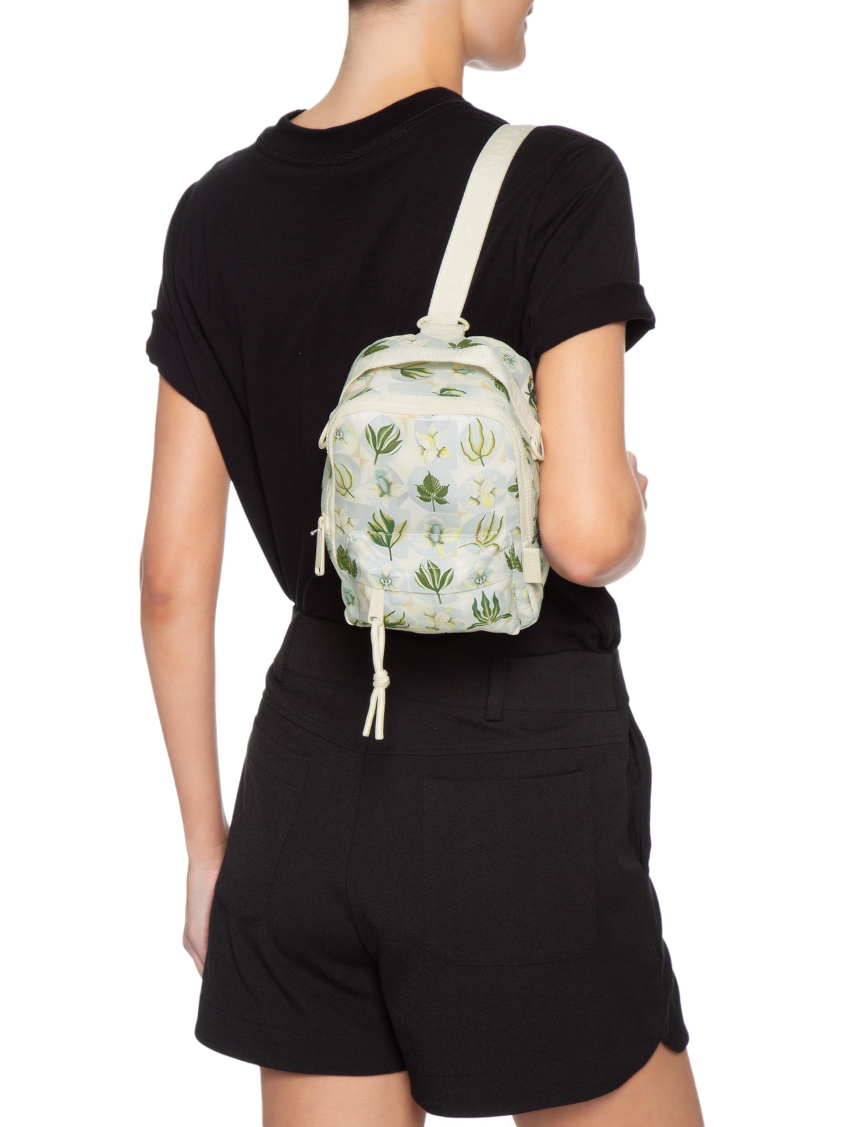 Mochila Feminina Pequena Borogodó Verano Off White Farm Etc