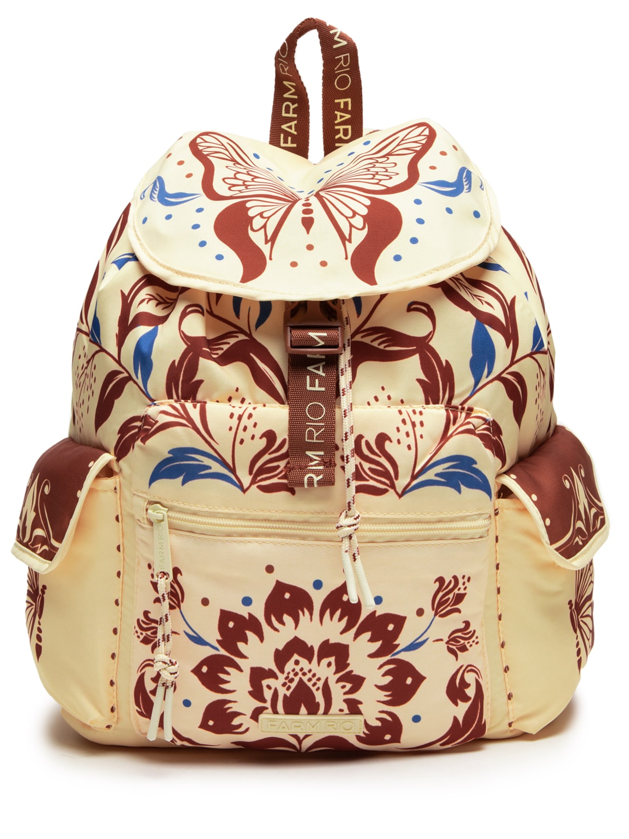 Mochila Feminina Pipoca Lenço Solar - Off White