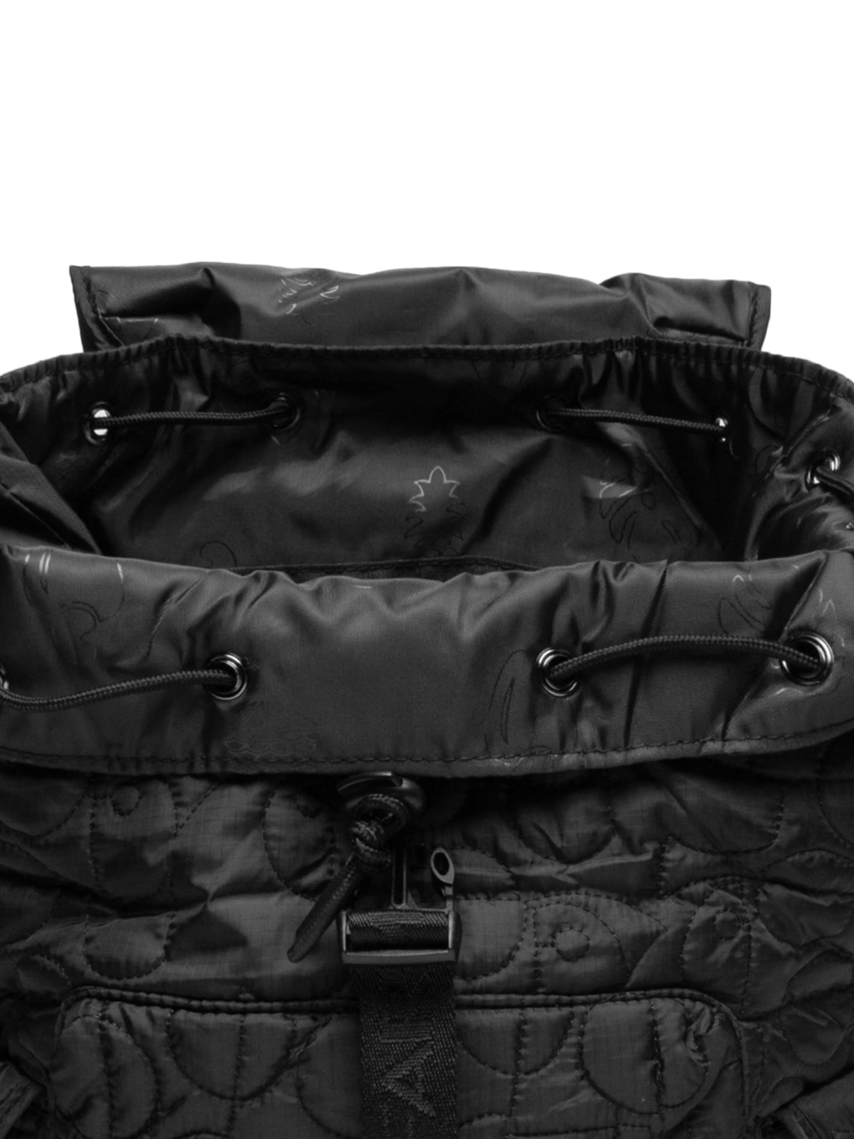 Mochila Feminina Pipoca Puffer Preto Farm Etc