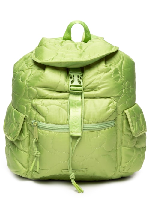 Mochila Feminina Pipoca Puffer - Verde