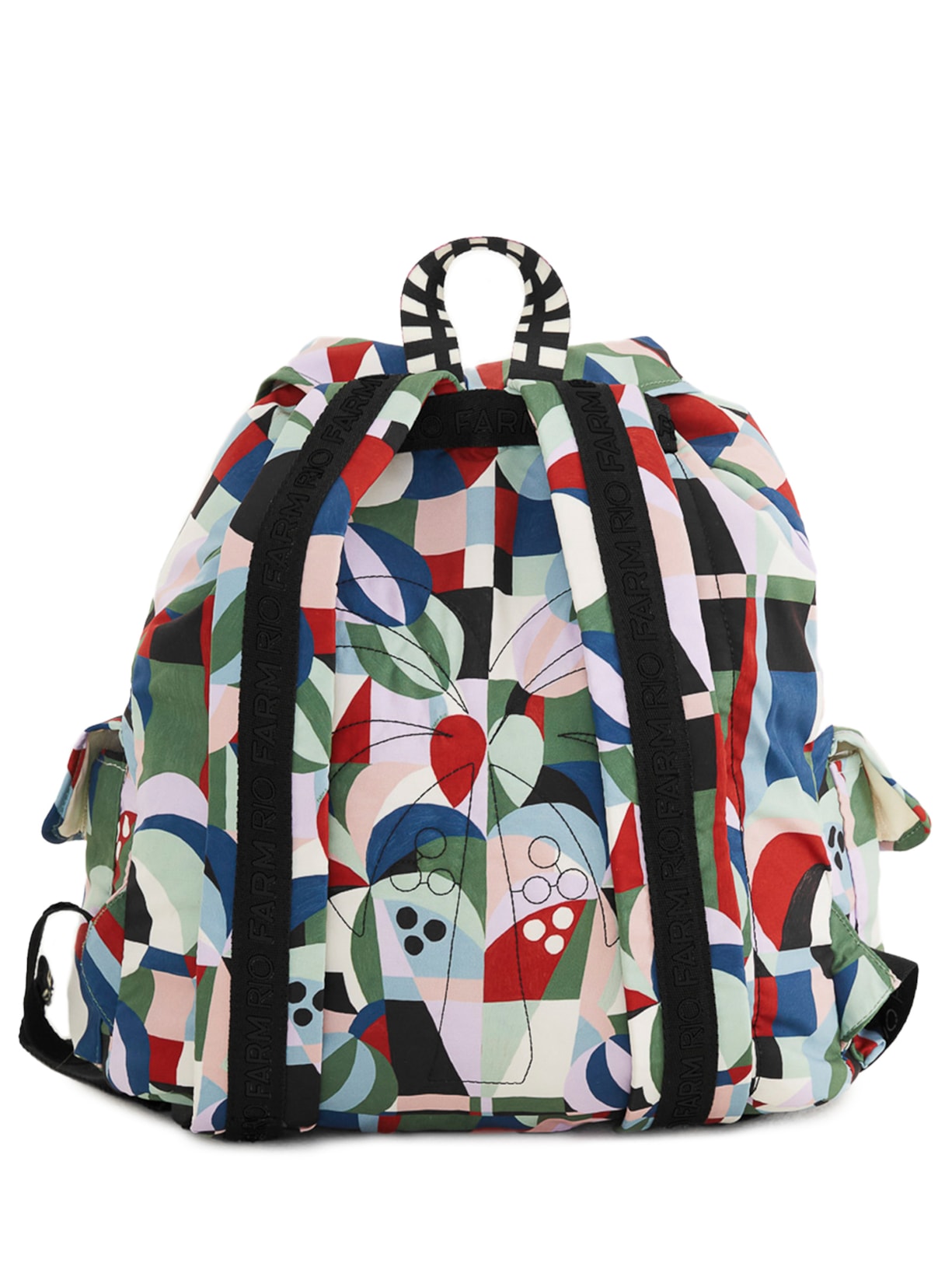 Mochila Feminina Pipoca Recanto Dos Coqueiros Multi Branco Farm Etc