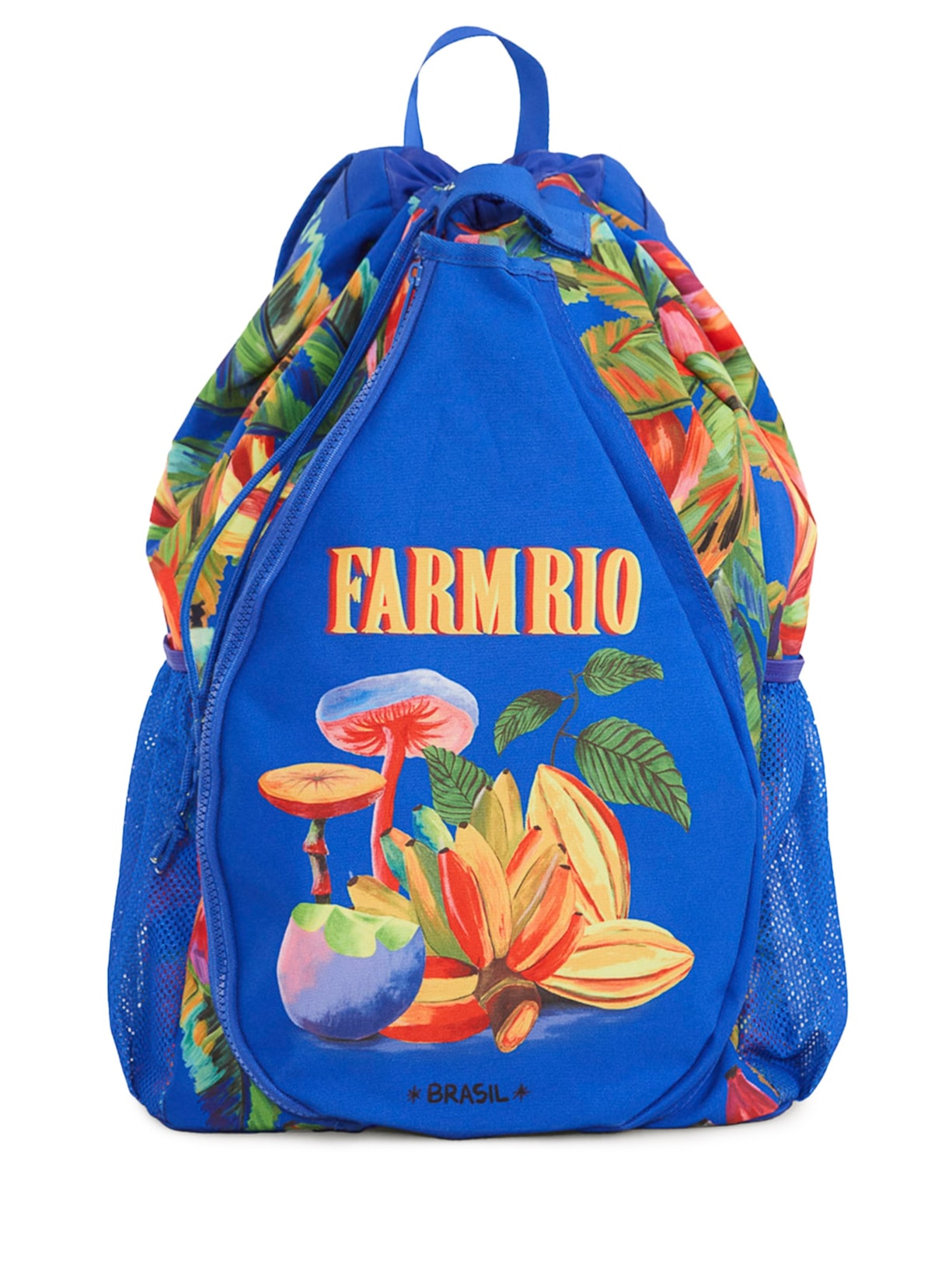 Mochila Feminina Pra Jogo Arco Íris Da Terra Azul Farm Etc