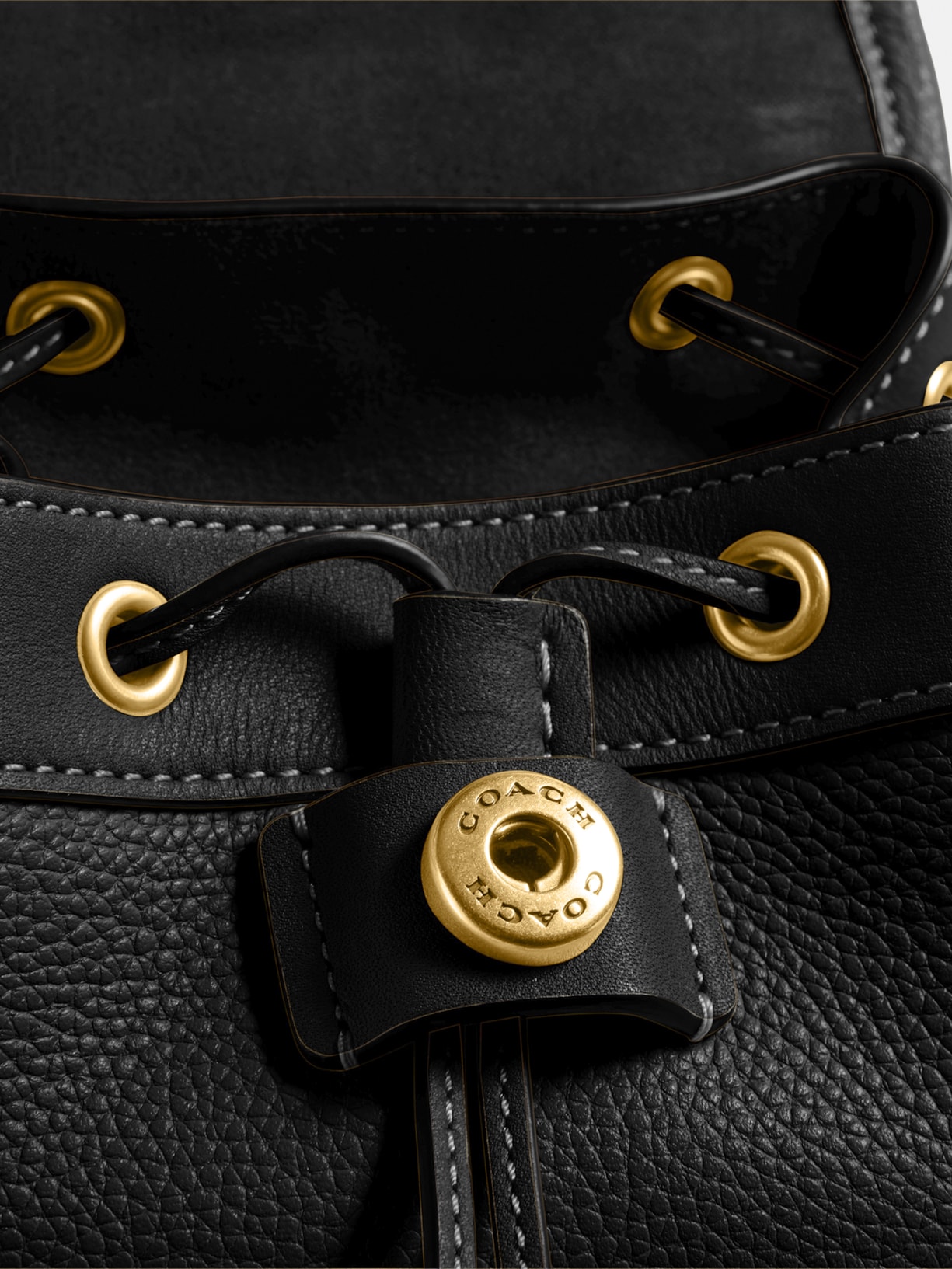 Mochila Feminina Riya 21 Preto Coach