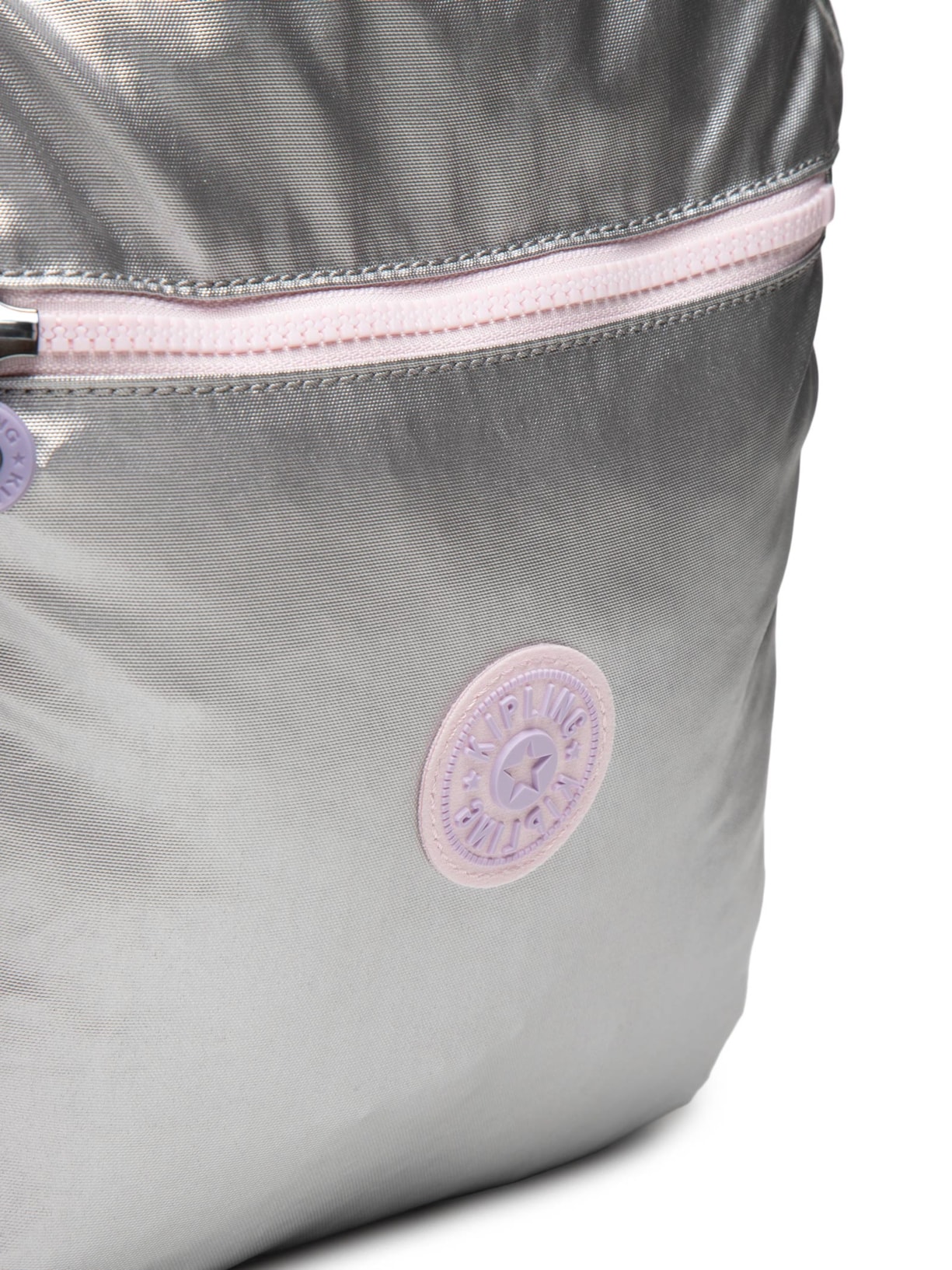 Mochila Feminina Seoul Prateado Kipling
