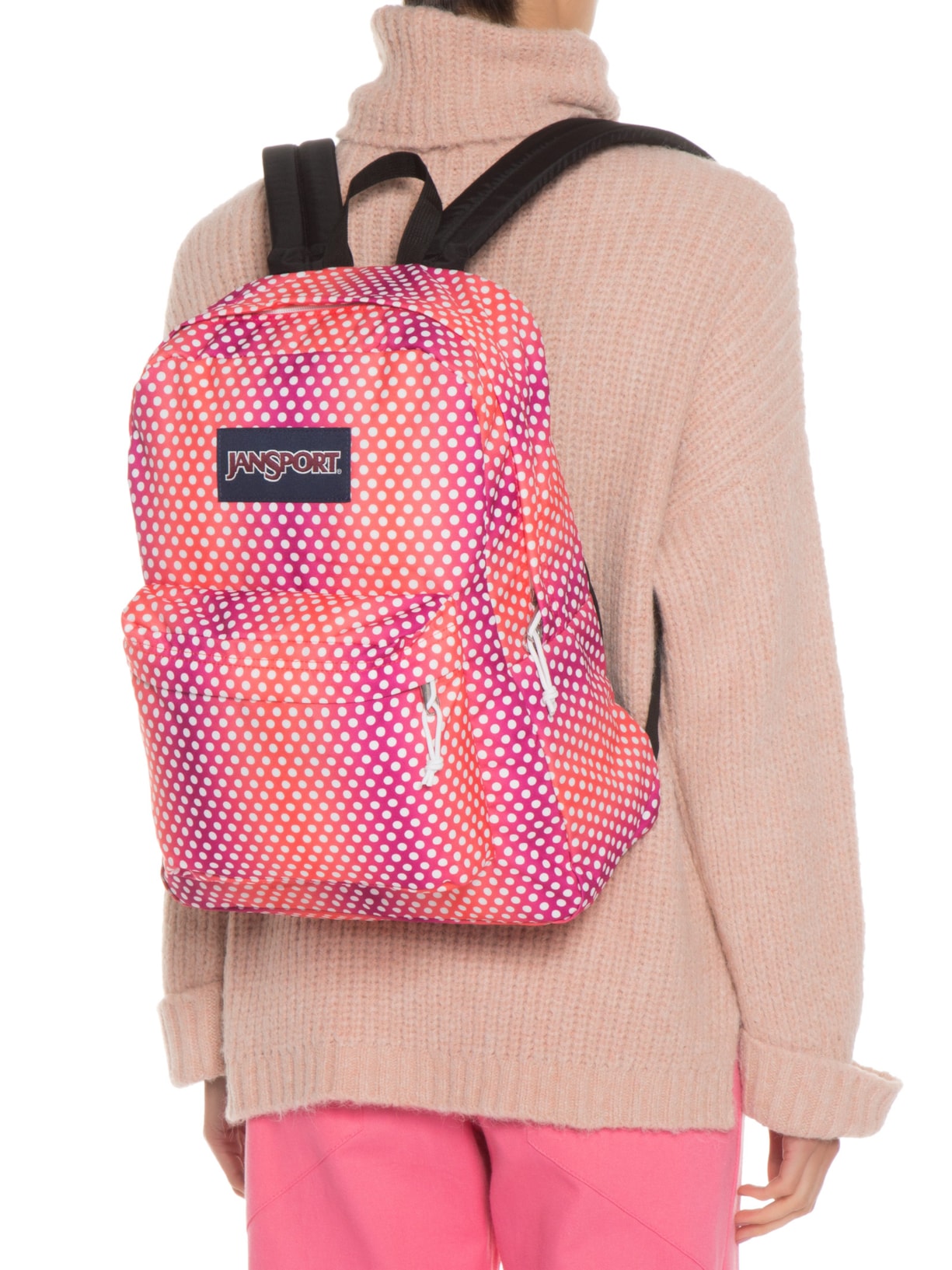 Mochila Feminina Superbreak Rosa Jansport
