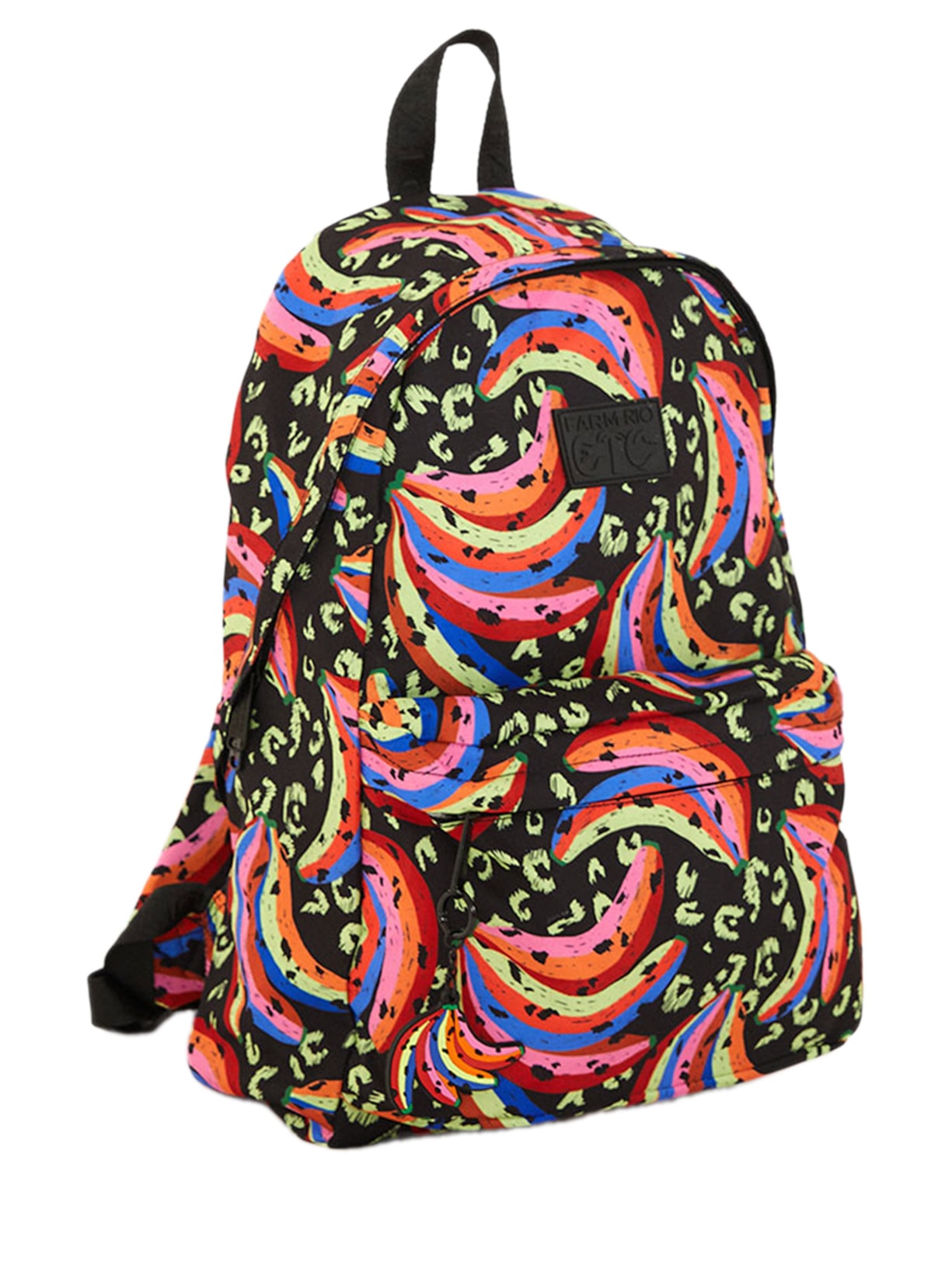 Mochila Feminina Xodó Bananada Preto Farm Etc
