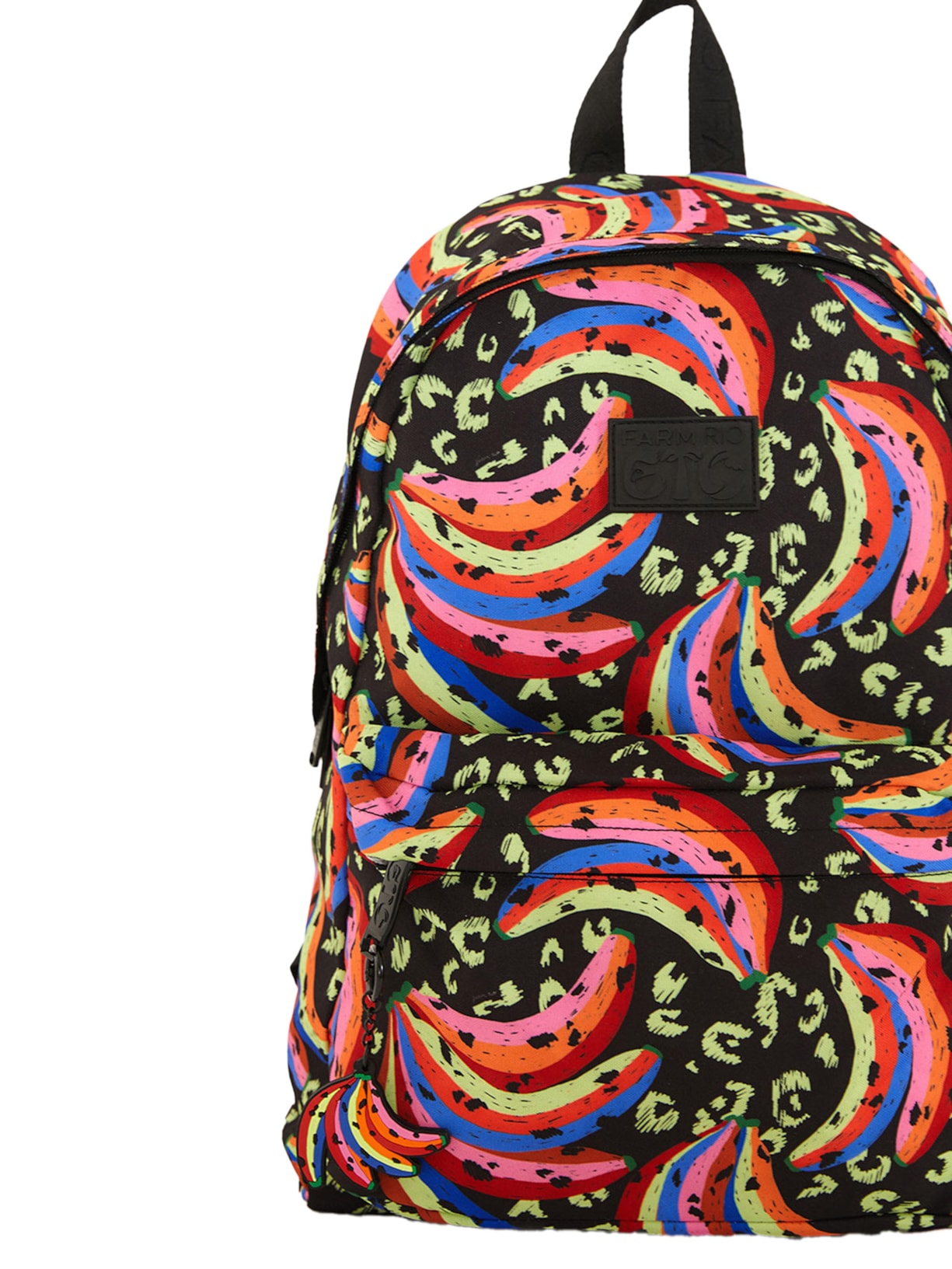 Mochila Feminina Xodó Bananada Preto Farm Etc