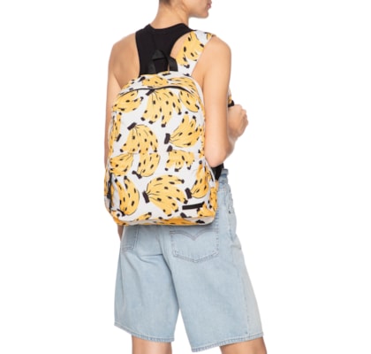 Mochila Feminina Xodó Bossa Banana - Branco