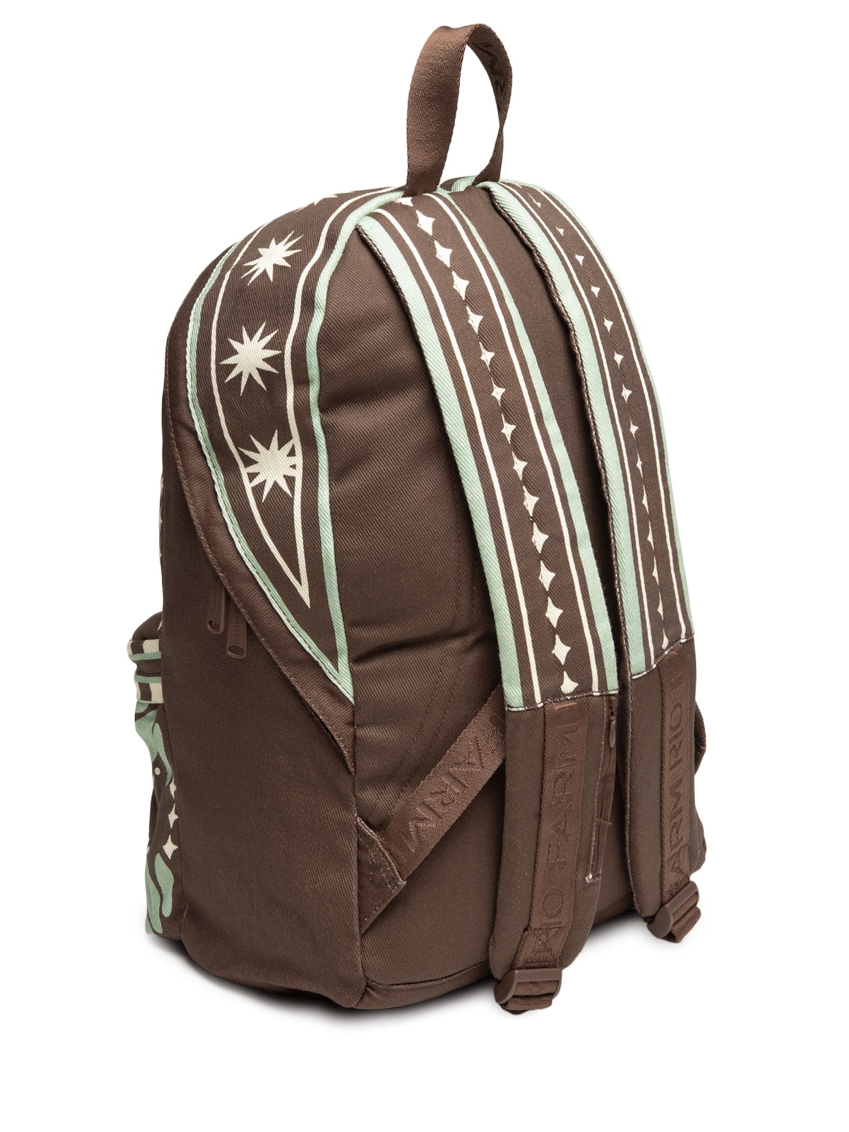 Mochila Feminina Xodo Coletânea Tropical Marrom Farm Etc