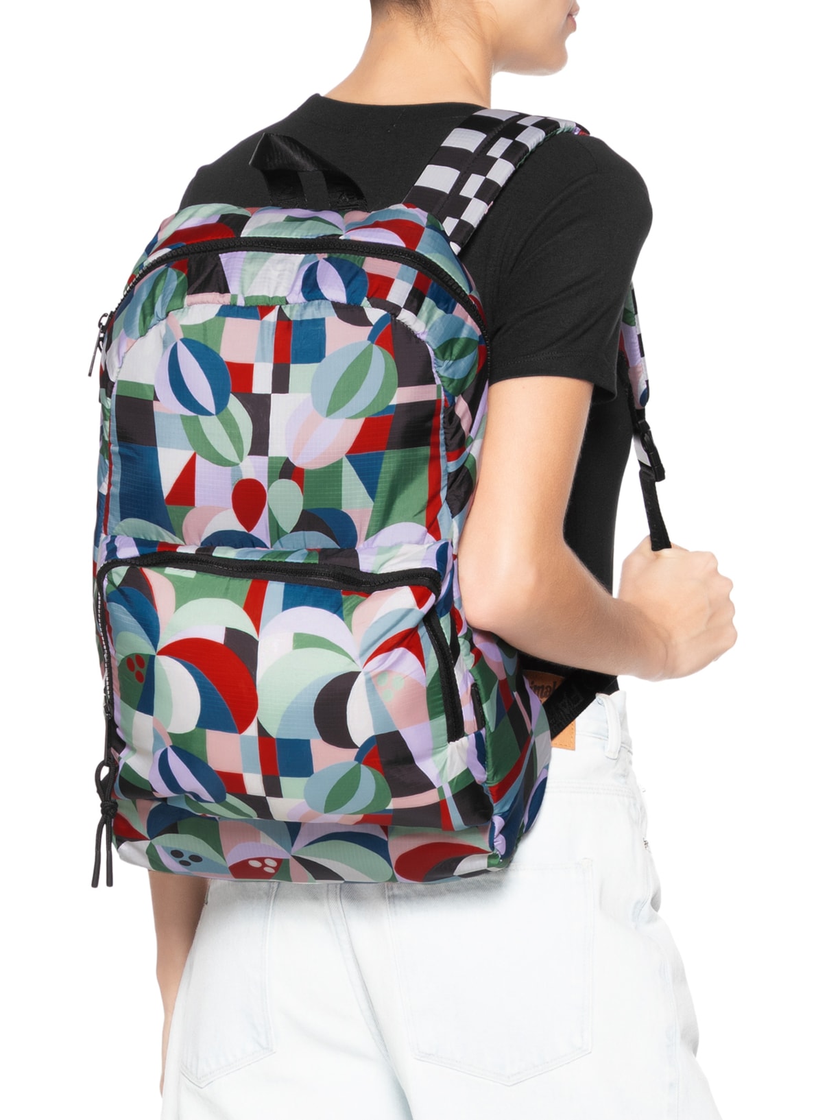 Mochila Feminina Xodó Dupla Face Recanto Dos Coqueiros Preto Farm Etc