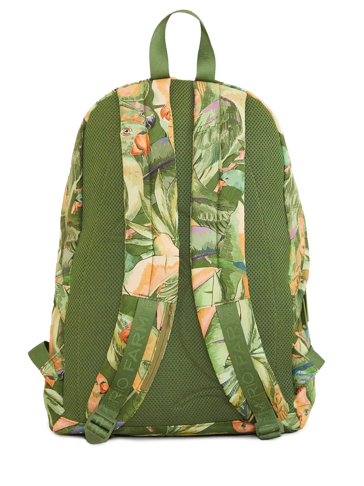 Mochila Feminina Xodó Floresta De Passarinho Verde Farm Etc