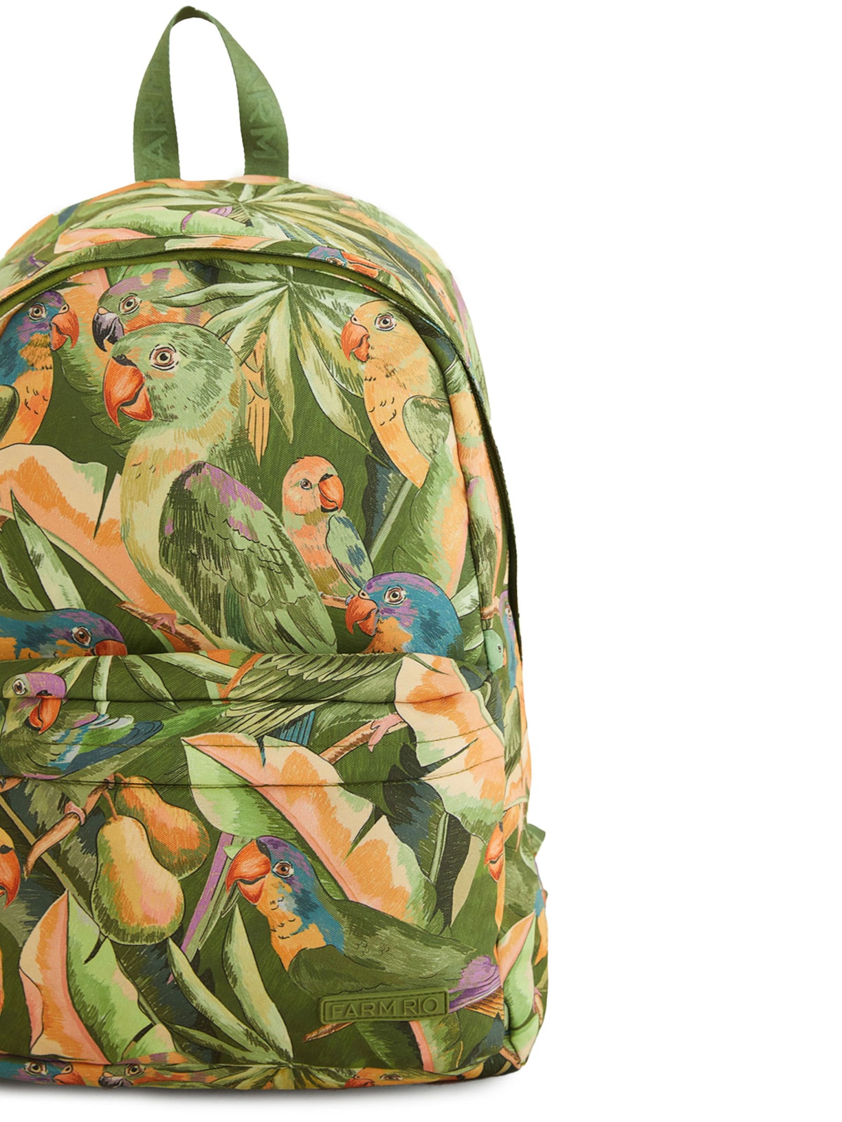 Mochila Feminina Xodó Floresta De Passarinho Verde Farm Etc