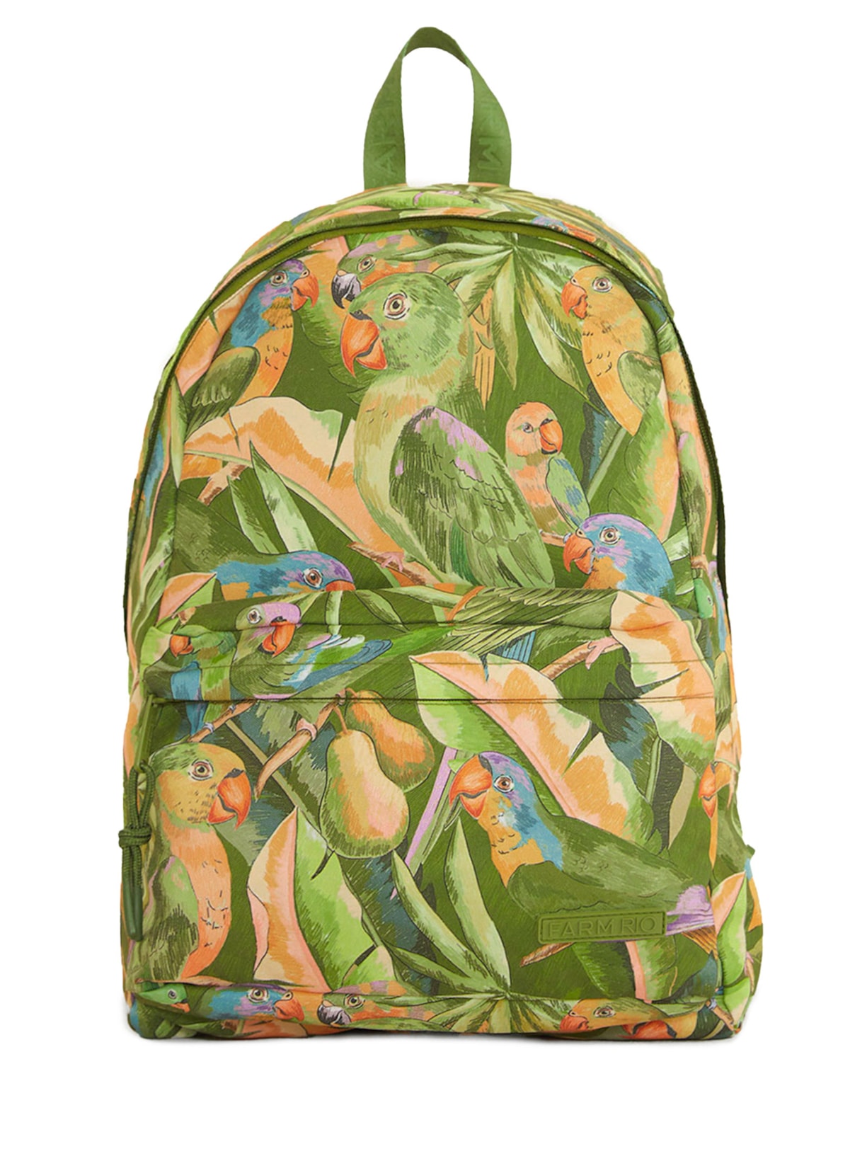 Mochila Feminina Xodó Floresta De Passarinho - Verde