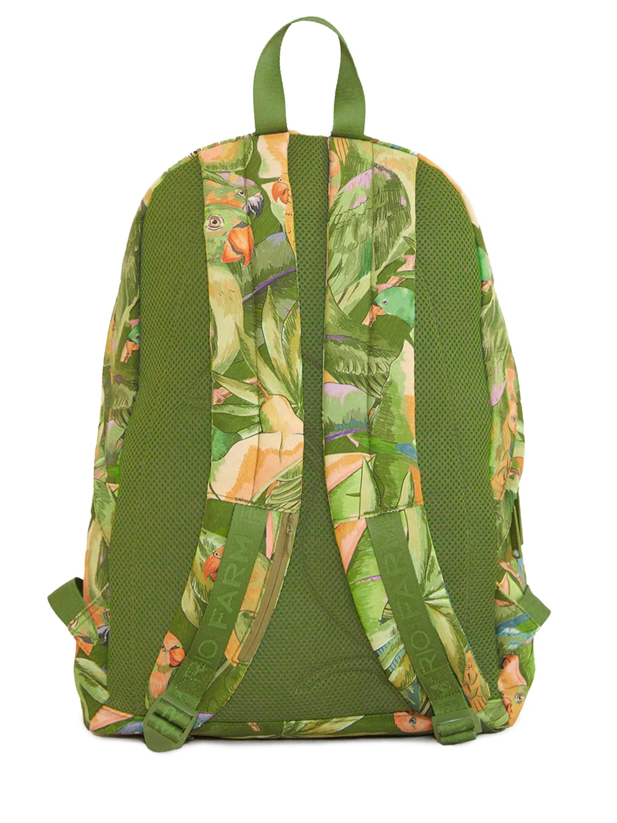 Mochila Feminina Xodó Floresta De Passarinho Verde Farm Etc