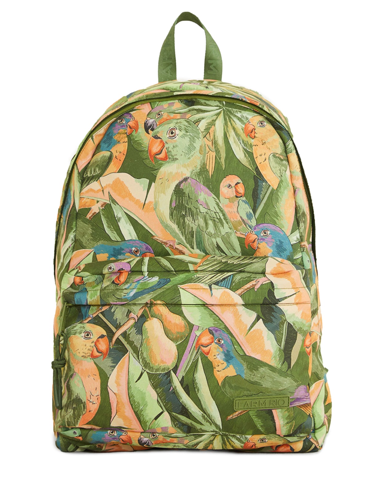 Mochila Feminina Xodó Floresta De Passarinho Verde Farm Etc