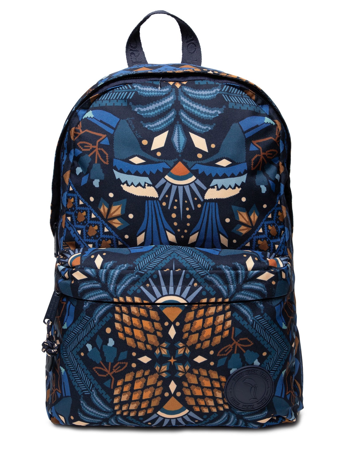 Mochila Feminina Xodó Lenço Magia Tropical - Farm - Azul