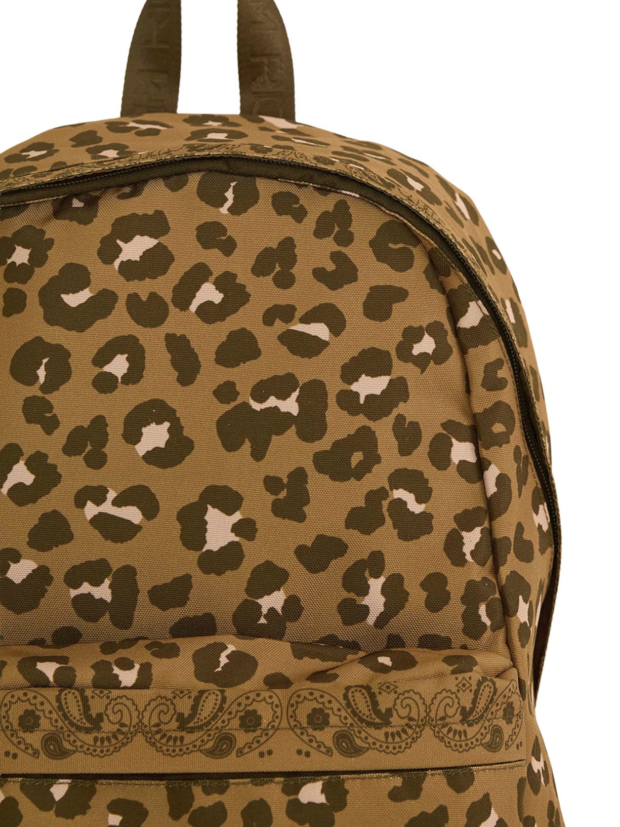 Mochila Feminina  Xodó Onça Bandana Caramelo Animal Print Farm Etc