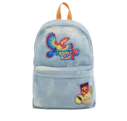 Mochila Feminina Xodó Patch Rio - Azul