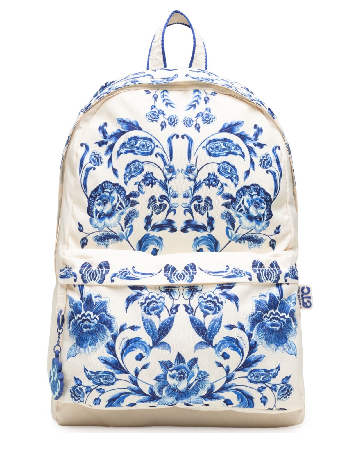 Mochila Feminina Xodó Porcelanão Branco Farm Etc