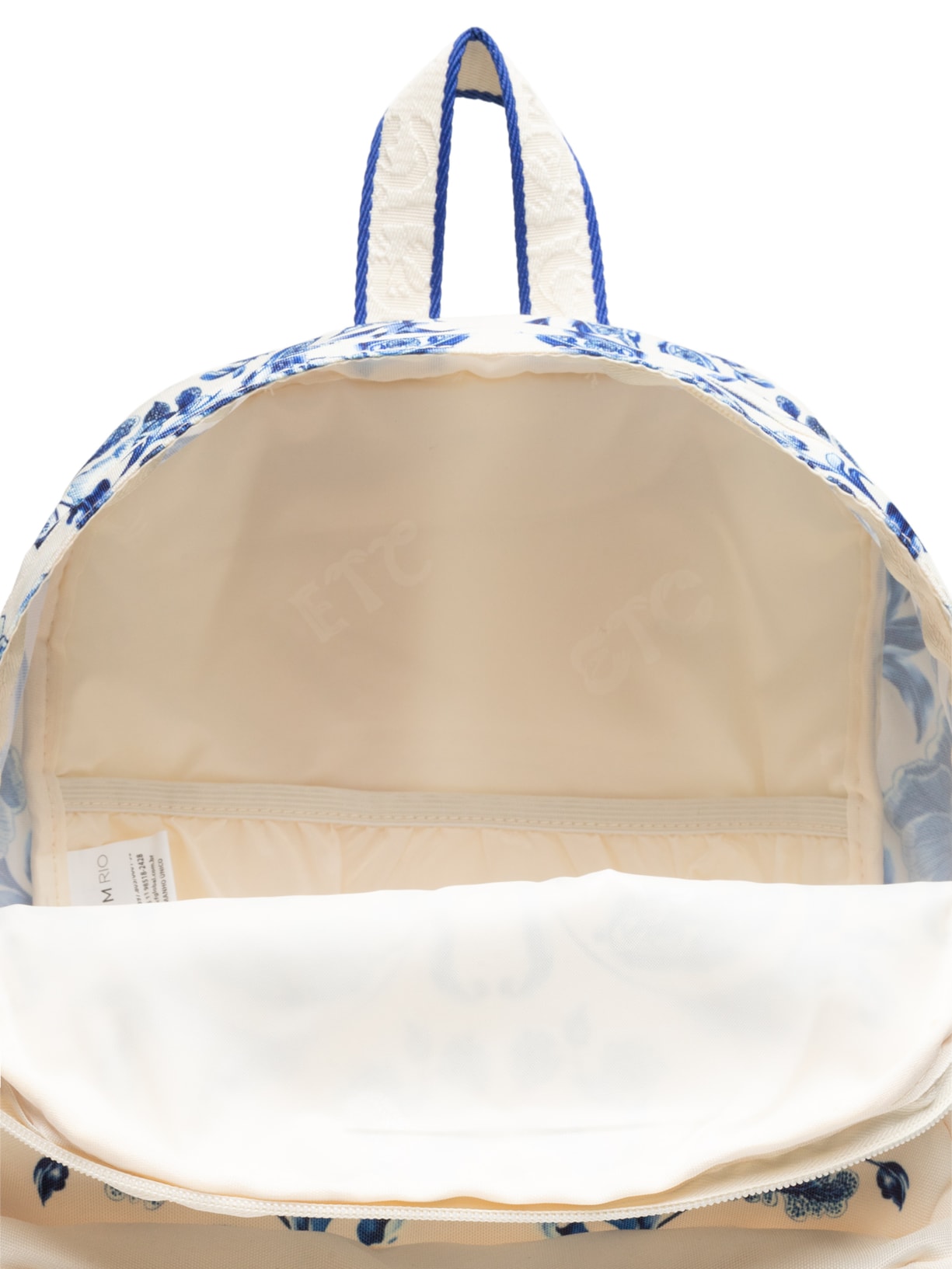 Mochila Feminina Xodó Porcelanão Branco Farm Etc