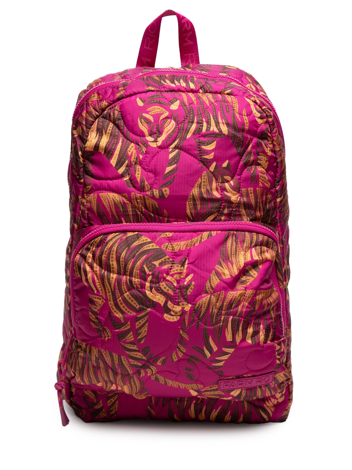 Mochila Feminina Xodó Puffer Céu De Tigre - Rosa