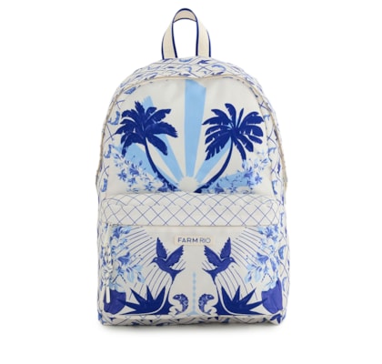 Mochila Feminina Xodo Semana De Arte Ri - Azul