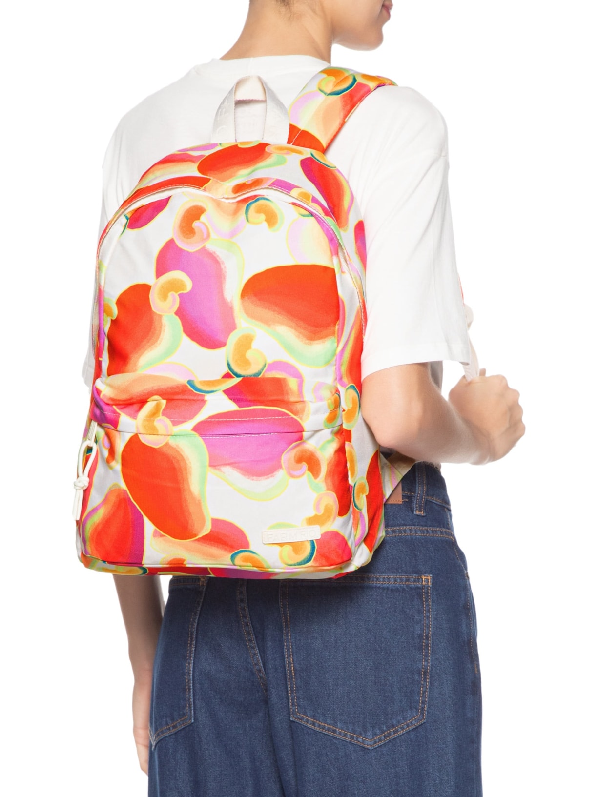 Mochila Feminina Xodó Suco De Caju Branco Farm Etc