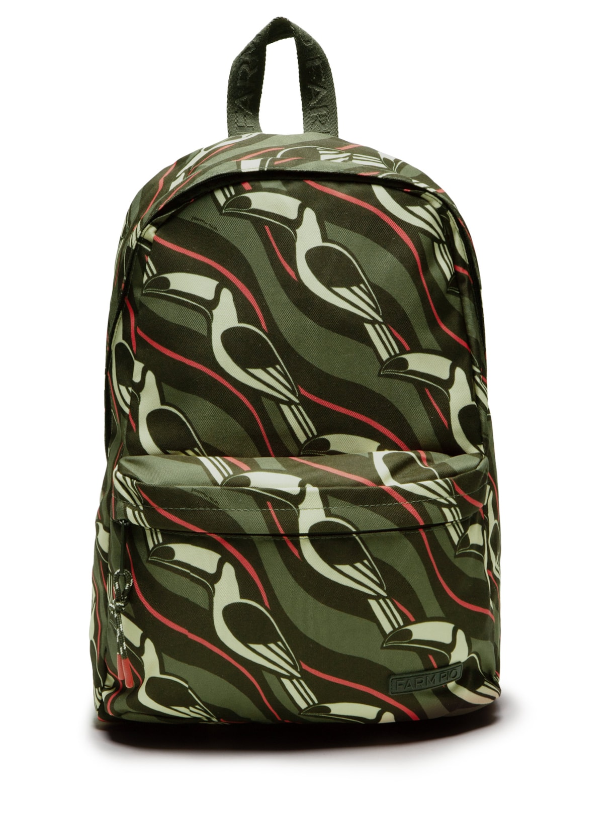 Mochila Feminina Xodó Tucanos Gráficos - Verde