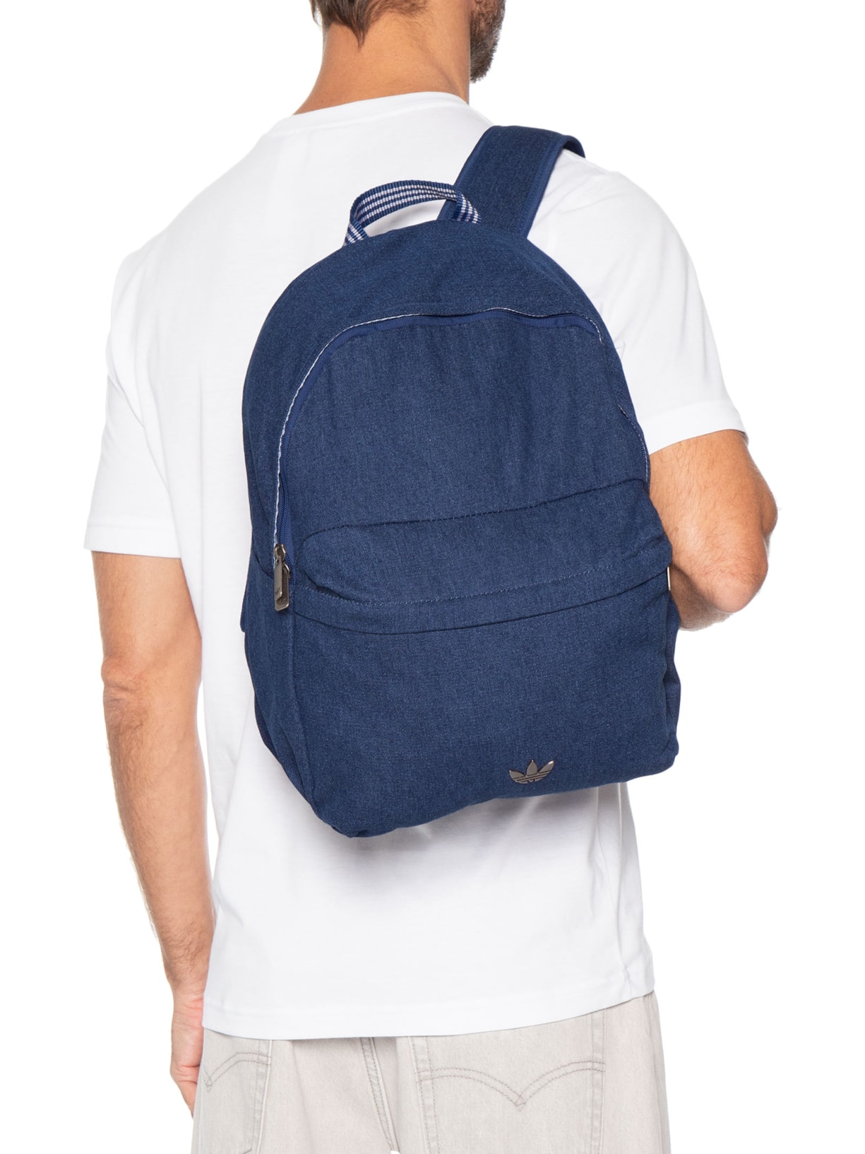 Mochila Masculina Backpack Azul Adidas Originals