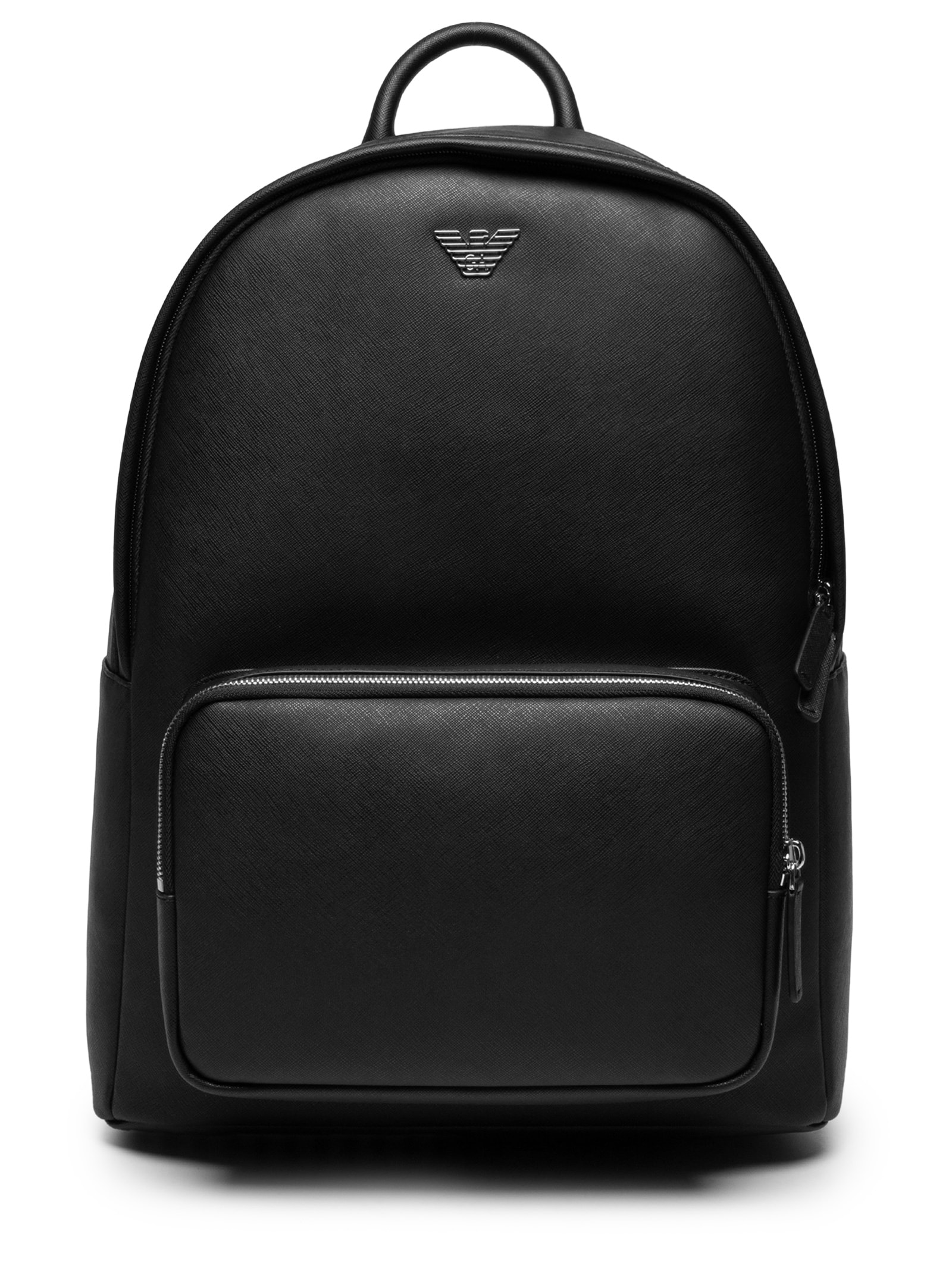 EMPORIO ARMANI リュック backpack レザー y2k エンポリオ アルマーニ】バックパック タンブルレザー製 ノート
