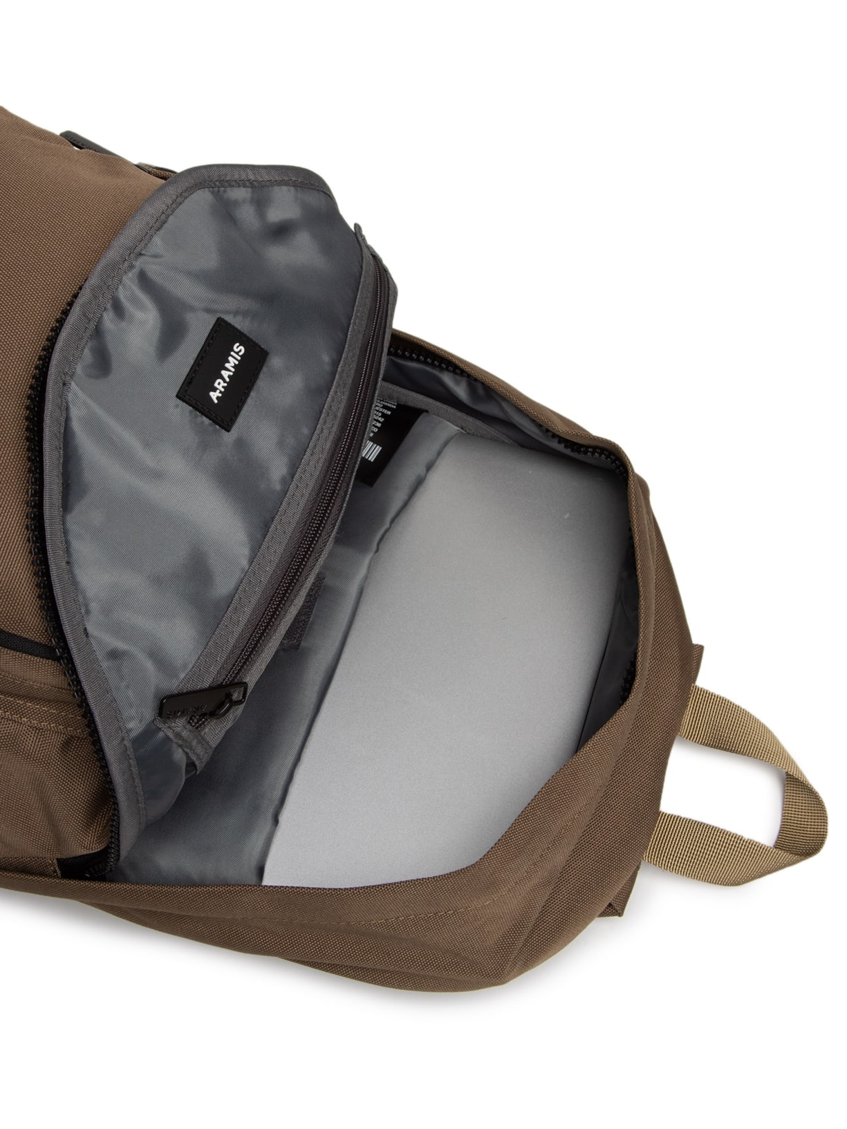 Mochila Masculina Canva Marrom   Aramis