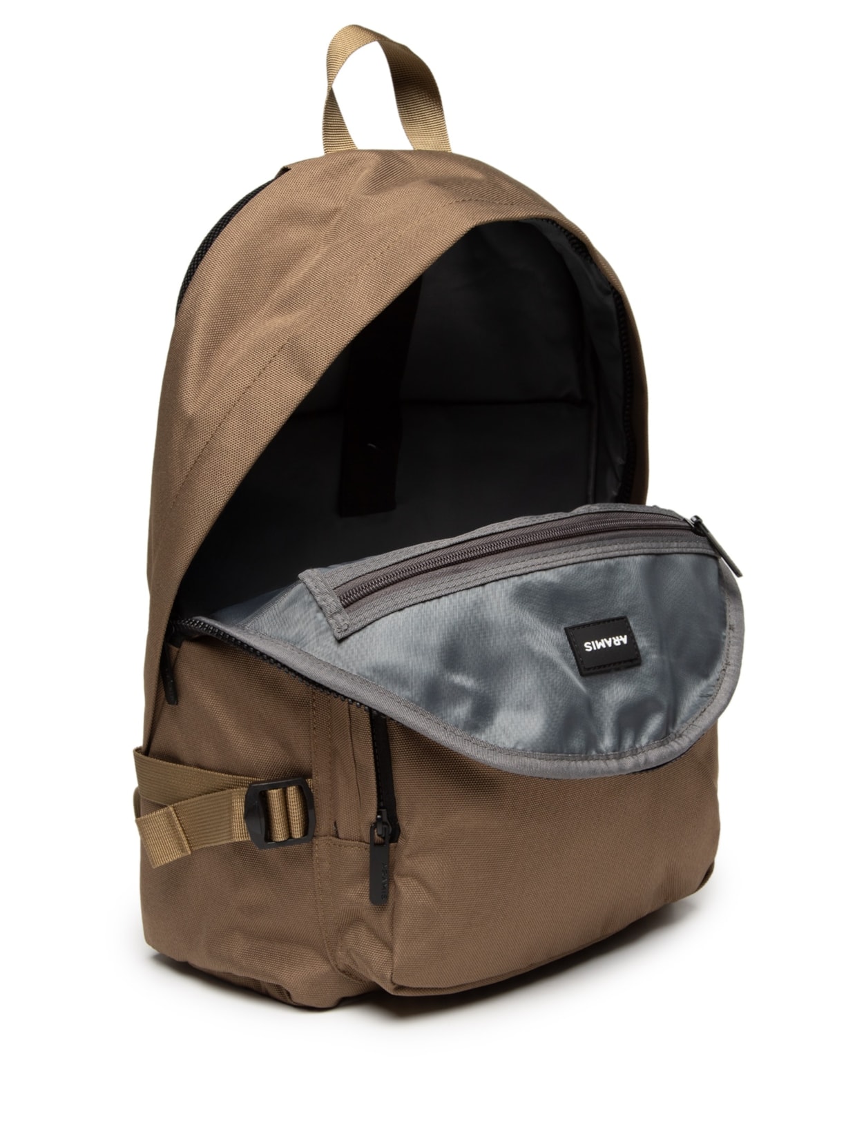 Mochila Masculina Canva Marrom   Aramis