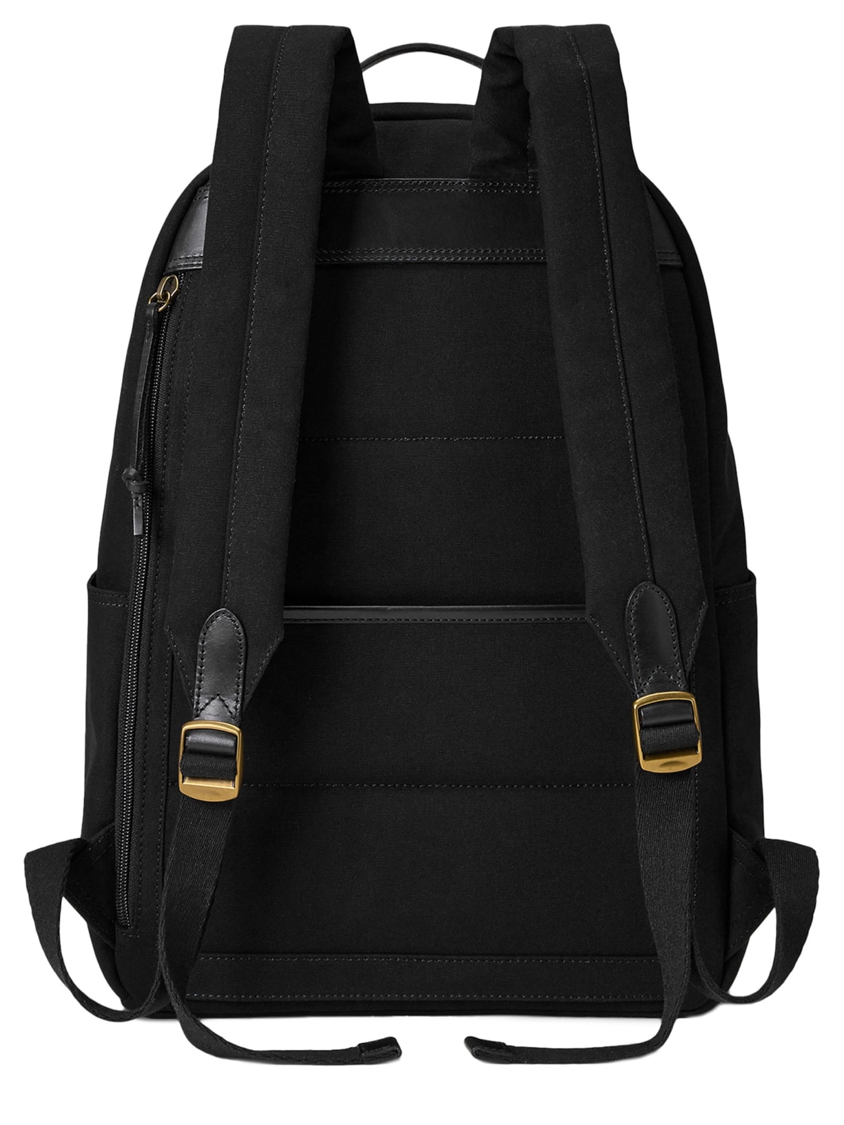 Mochila Masculina Canvas Leather Medium Preto Polo Ralph Lauren