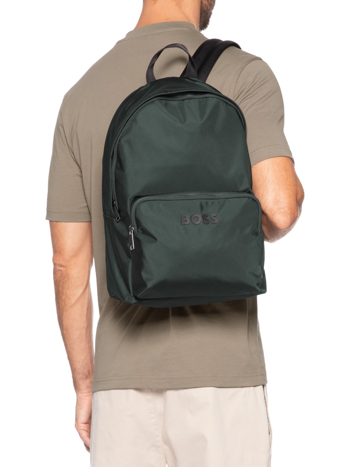 Mochila Masculina Catch_3.0_Backpack Verde Boss