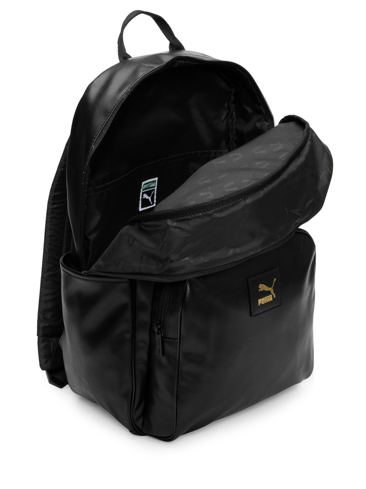 Mochila Masculina Classics Lv8 Pu Backpack Preto Puma