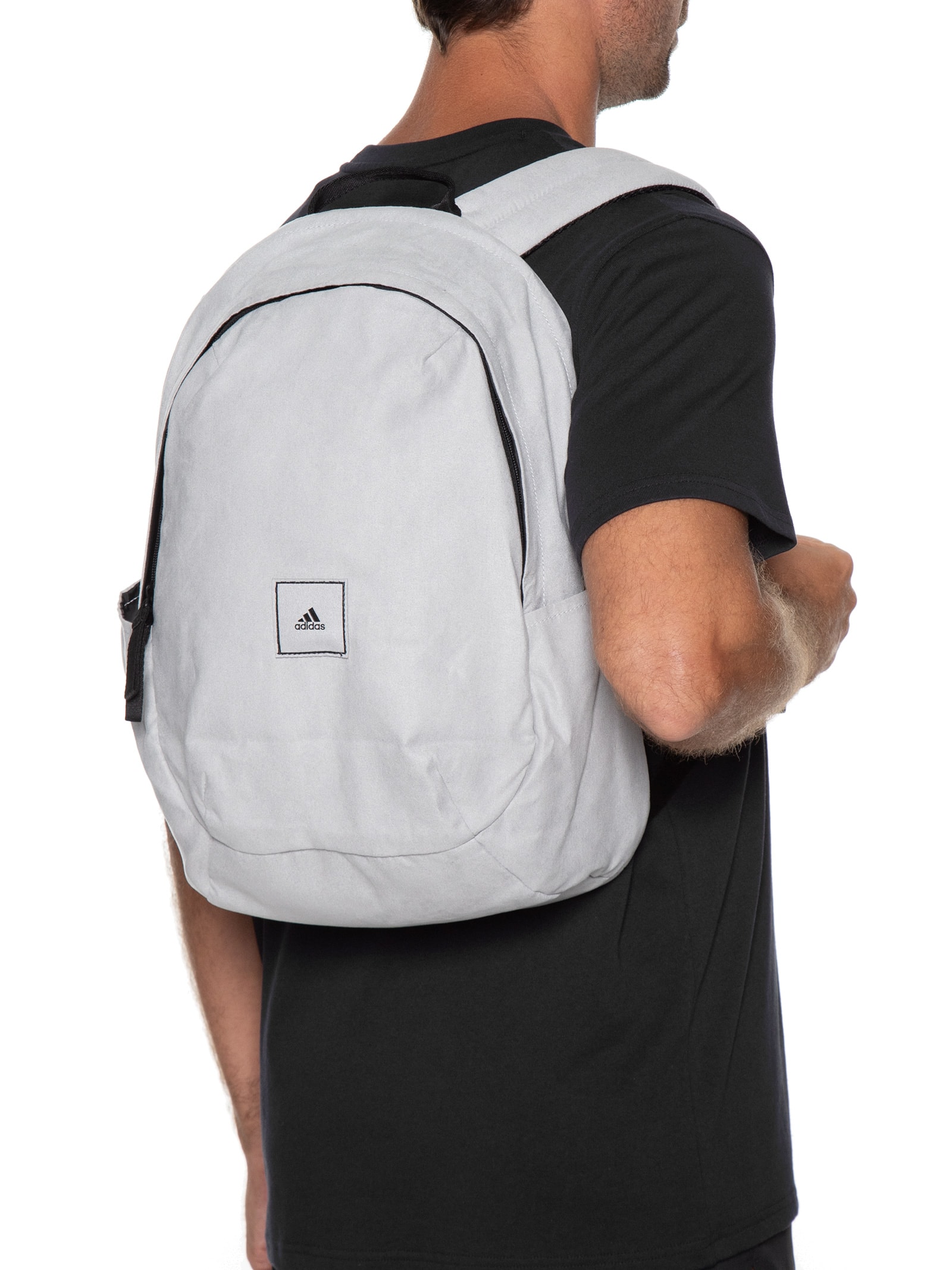 Mochila Masculina Daily Classic - Adidas - Cinza