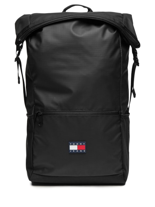 Mochila Masculina Daily Tech Roll Top - Preto