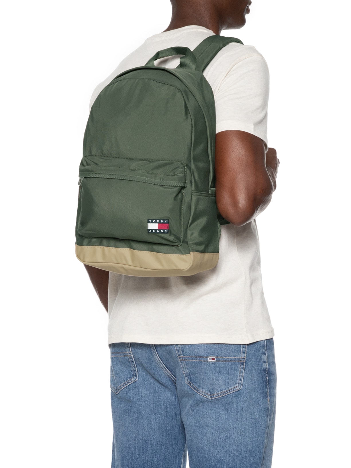 Mochila Masculina Essencial Daily Dome Verde Tommy Jeans