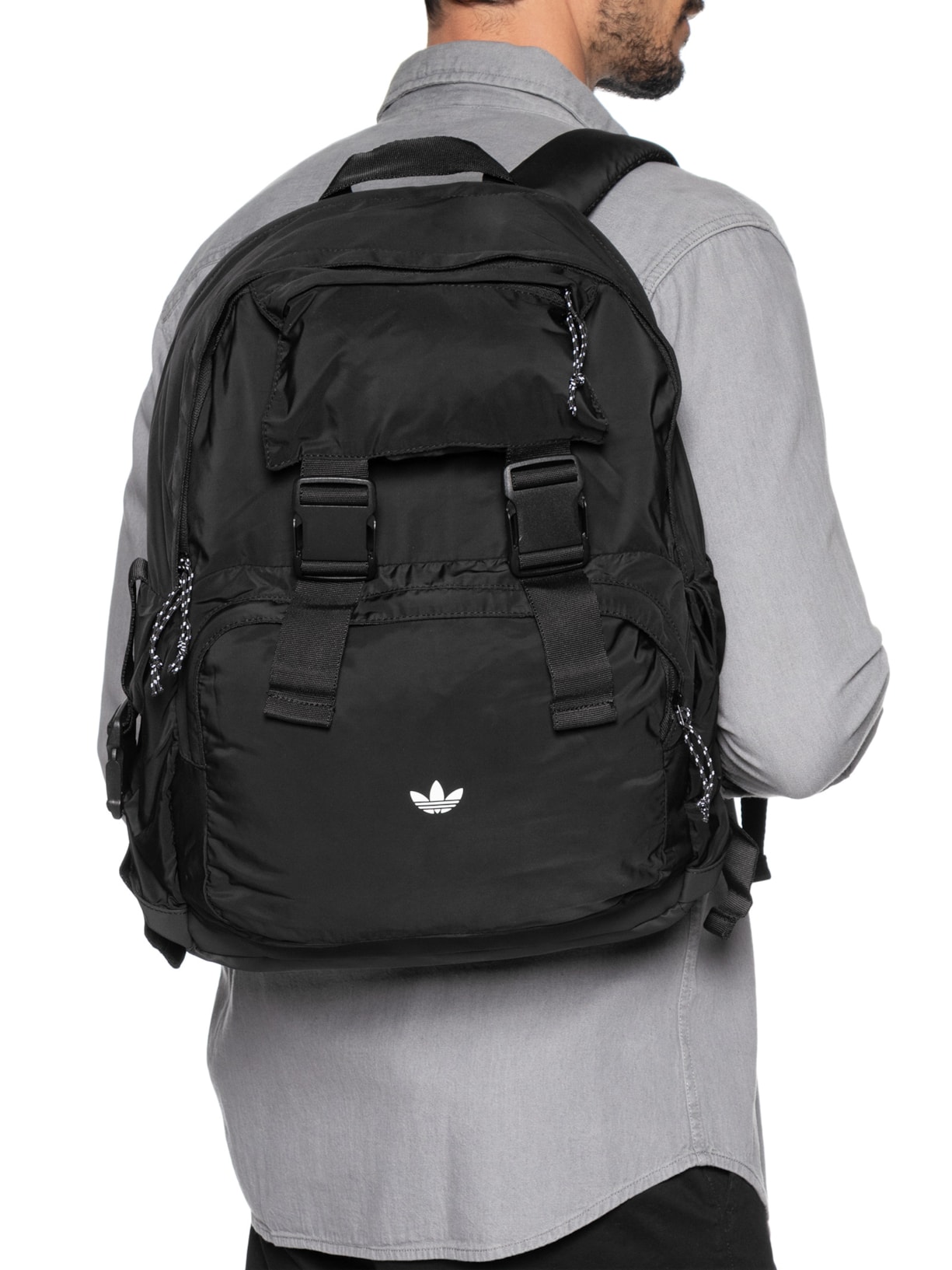 Mochila Masculina Fivela Main Preto Adidas Originals