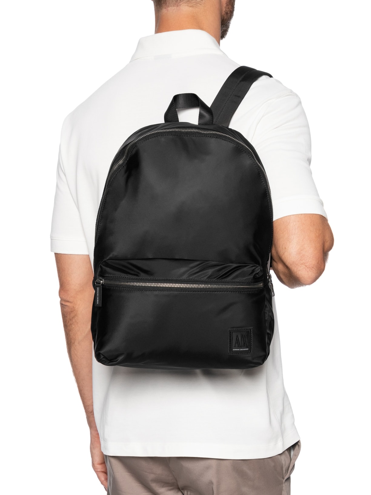 Mochila Masculina Icon Monochrome Preto Armani Exchange
