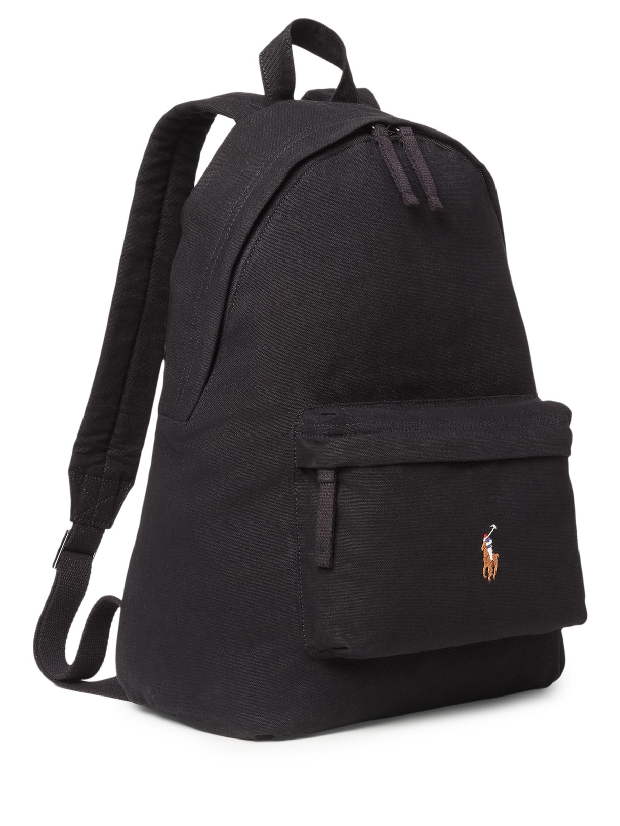Mochila Masculina Large Canvas Classic Logo Preto Polo Ralph Lauren