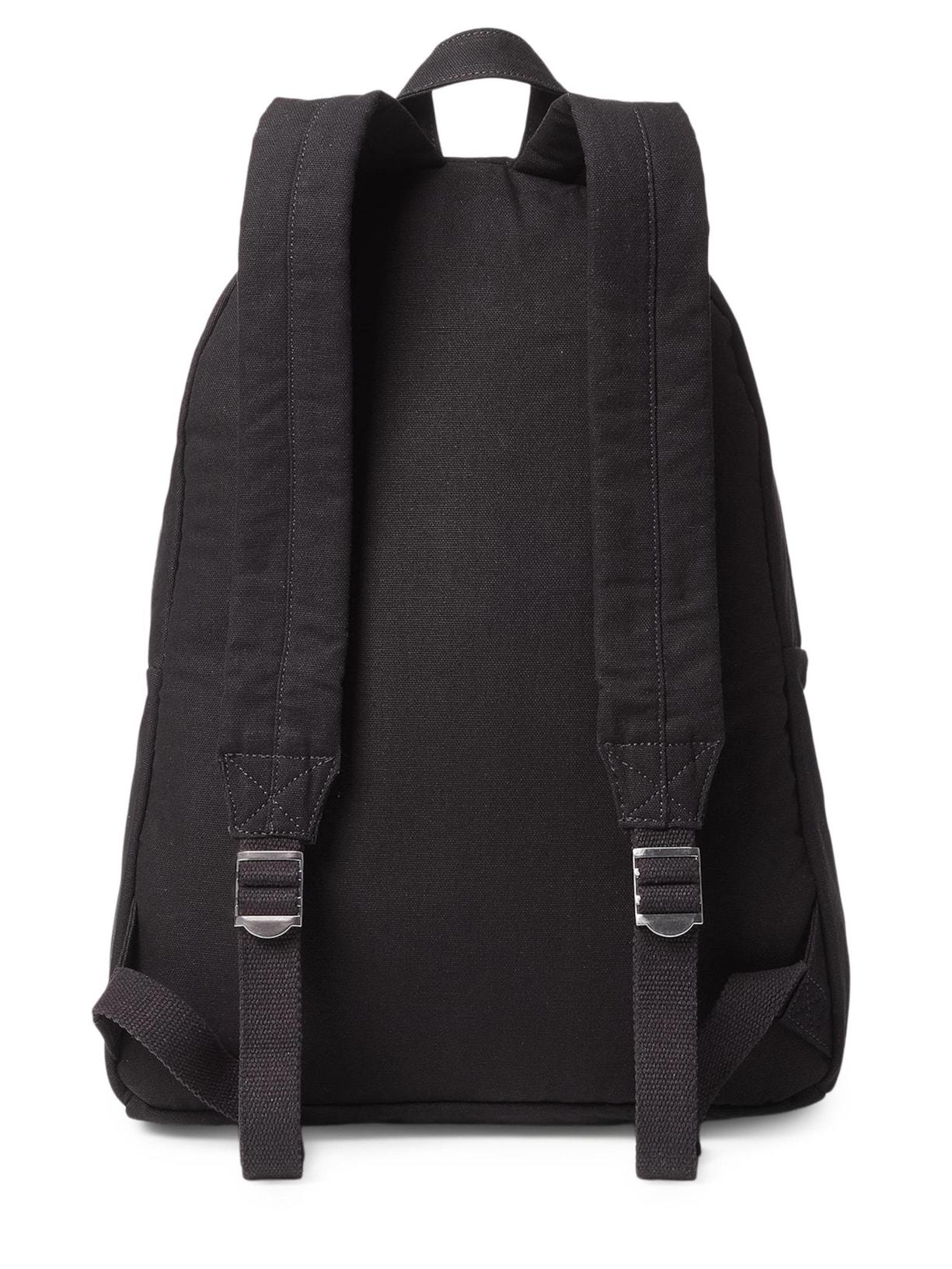 Mochila Masculina Large Canvas Classic Logo Preto Polo Ralph Lauren